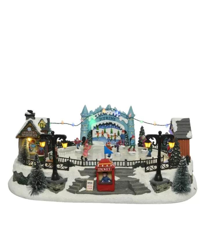 Villaggio natale giostrina pista di pattinaggio Kaemingk - Brico Sapiens - L' evoluzione del fai da te Villaggio natale giostrina pista di pattinaggio Kaemingk - Brico Sapiens - L' evoluzione del fai da te